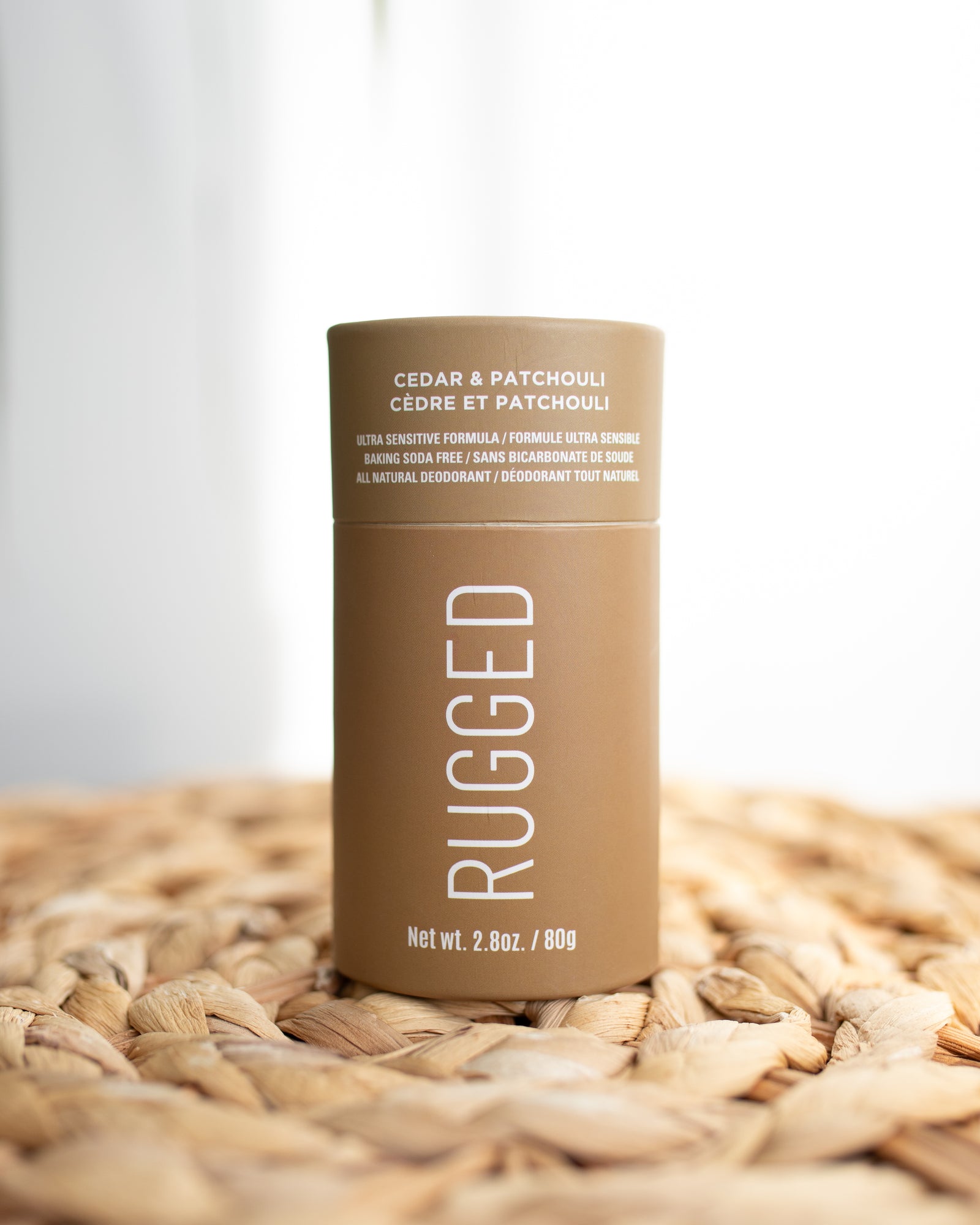 Rugged *Patchouli Oak* Paper Push Up Tube