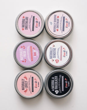 Six Pack Sampler Kit - Most Popular Scents - iluvit-naturaldeodorant